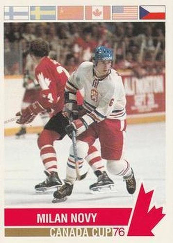 #155 Milan Novy - Czechoslovakia - 1992 Future Trends '76 Canada Cup Hockey