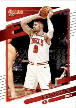 #155 Nikola Vucevic - Chicago Bulls - 2021-22 Donruss Basketball