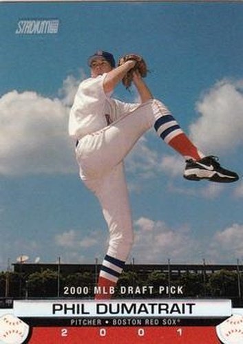 #155 Phil Dumatrait - Boston Red Sox - 2001 Stadium Club Baseball