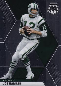 #155 Joe Namath - New York Jets - 2020 Panini Mosaic Football