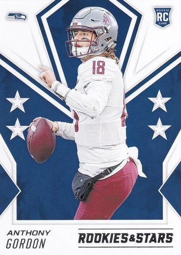 #155 Anthony Gordon - Seattle Seahawks - 2020 Panini Rookies & Stars Football
