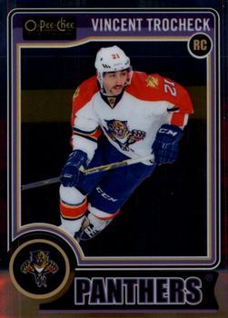 #155a Vincent Trocheck - Florida Panthers - 2014-15 O-Pee-Chee Platinum Hockey