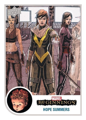 #155 Hope Summers - 2022 Upper Deck Marvel Beginnings