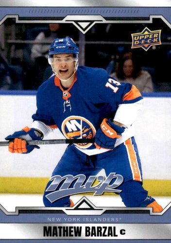 #155 Mathew Barzal - New York Islanders - 2024-25 Upper Deck MVP Hockey