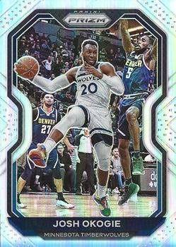 #155 Josh Okogie - Minnesota Timberwolves - 2020-21 Panini Prizm - Silver Prizms Basketball