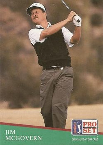 #155 Jim McGovern - 1991 Pro Set PGA Tour Golf