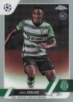 #155 Dário Essugo - Sporting Clube de Portugal - 2022-23 Topps Chrome UEFA Club Competitions Soccer