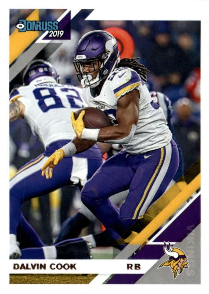 #155 Dalvin Cook - Minnesota Vikings - 2019 Donruss Football