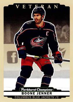 #155 Boone Jenner - Columbus Blue Jackets - 2022-23 Parkhurst Champions Hockey