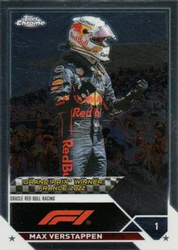 #155 Max Verstappen - Oracle Red Bull Racing - 2023 Topps Chrome Formula 1 Racing