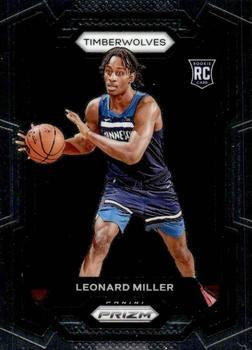 #155 Leonard Miller - Minnesota Timberwolves - 2023-24 Panini Prizm Basketball