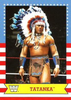 #15 Tatanka - 2017 Topps WWE Heritage - SummerSlam All-Stars Wrestling