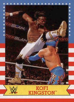 #25 Kofi Kingston - 2017 Topps WWE Heritage - SummerSlam All-Stars Wrestling