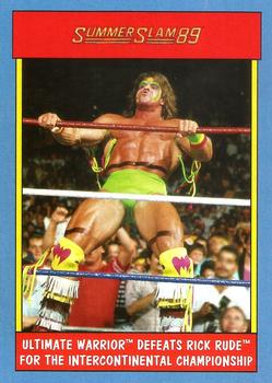 #3 Ultimate Warrior - 2017 Topps WWE Heritage - Thirty Years of SummerSlam Wrestling