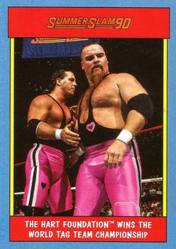 #5 The Hart Foundation - 2017 Topps WWE Heritage - Thirty Years of SummerSlam Wrestling
