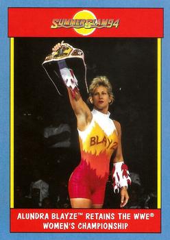 #12 Alundra Blayze - 2017 Topps WWE Heritage - Thirty Years of SummerSlam Wrestling