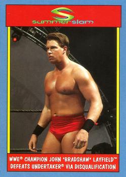 #31 John Bradshaw Layfield - 2017 Topps WWE Heritage - Thirty Years of SummerSlam Wrestling