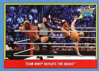 #38 Team WWE - 2017 Topps WWE Heritage - Thirty Years of SummerSlam Wrestling