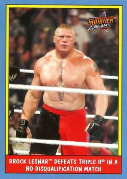 #40 Brock Lesnar - 2017 Topps WWE Heritage - Thirty Years of SummerSlam Wrestling