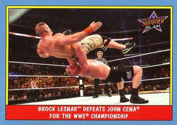 #44 Brock Lesnar - 2017 Topps WWE Heritage - Thirty Years of SummerSlam Wrestling