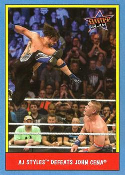 #48 AJ Styles - 2017 Topps WWE Heritage - Thirty Years of SummerSlam Wrestling