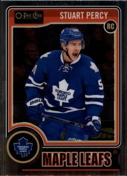 #156 Stuart Percy - Toronto Maple Leafs - 2014-15 O-Pee-Chee Platinum Hockey