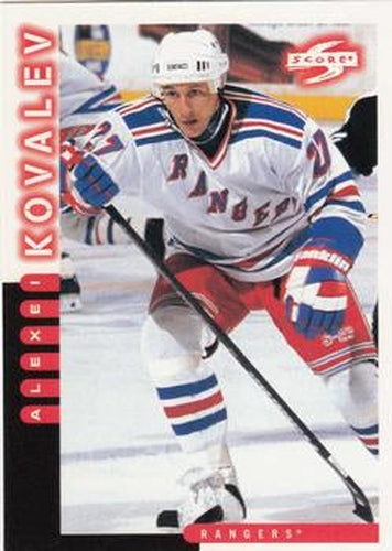 #156 Alexei Kovalev - New York Rangers - 1997-98 Score Hockey
