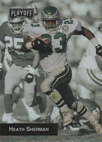 #156 Heath Sherman - Philadelphia Eagles - 1993 Playoff Football