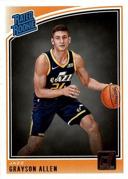 #156 Grayson Allen - Utah Jazz - 2018-19 Donruss Basketball