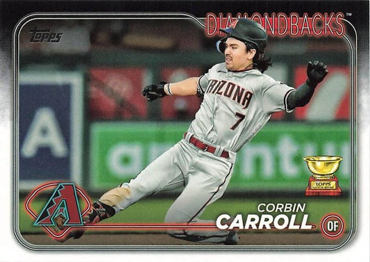 #156 Corbin Carroll - Arizona Diamondbacks - 2024 Topps Baseball