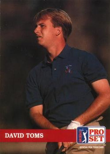 #156 David Toms - 1992 Pro Set PGA Tour Golf