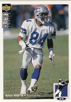 #156 Kelvin Martin - Seattle Seahawks - 1994 Collector's Choice Football