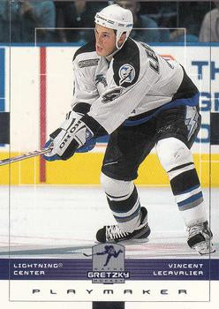 #156 Vincent Lecavalier - Tampa Bay Lightning - 1999-00 Upper Deck Wayne Gretzky Hockey