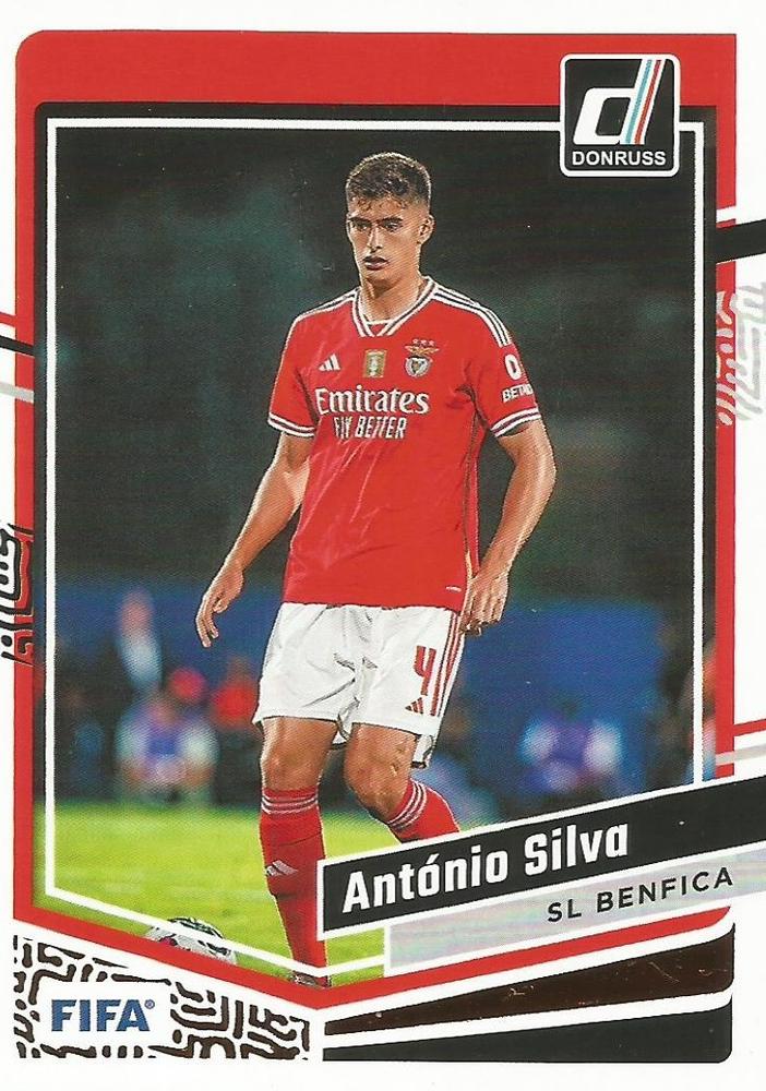 #156 Antonio Silva - Benfica - 2023-24 Donruss Soccer