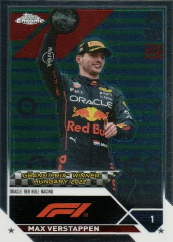 #156 Max Verstappen - Oracle Red Bull Racing - 2023 Topps Chrome Formula 1 Racing