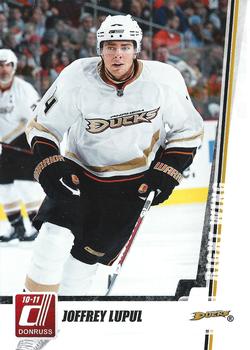#156 Joffrey Lupul - Anaheim Ducks - 2010-11 Donruss Hockey