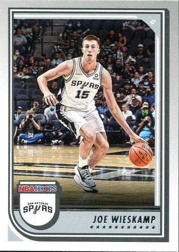 #156 Joe Wieskamp - San Antonio Spurs - 2022-23 Hoops Basketball