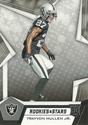 #156 Trayvon Mullen Jr. - Oakland Raiders - 2019 Panini Rookies & Stars Football