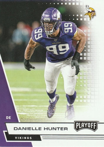 #156 Danielle Hunter - Minnesota Vikings - 2020 Panini Playoff Football