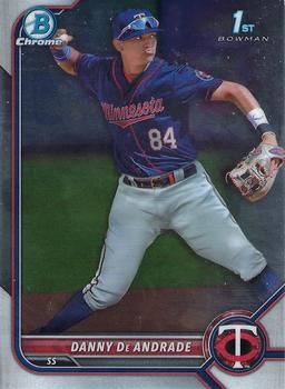#BCP-156 Danny De Andrade FBC - Minnesota Twins - 2022 Bowman - Chrome Prospects Baseball