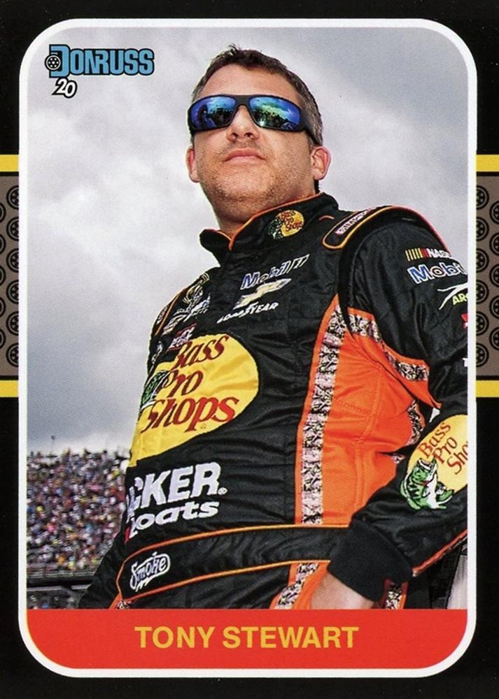 #156 Tony Stewart - Stewart-Haas Racing - 2020 Donruss Racing