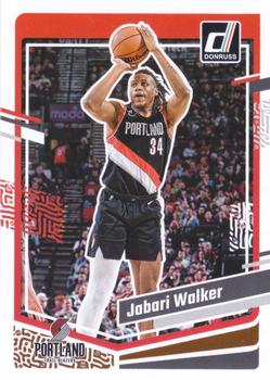 #156 Jabari Walker - Portland Trail Blazers - 2023-24 Donruss Basketball