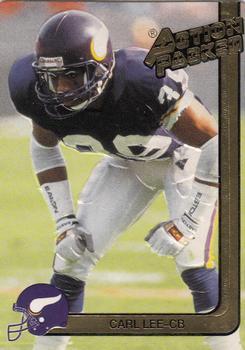 #156 Carl Lee - Minnesota Vikings - 1991 Action Packed Football