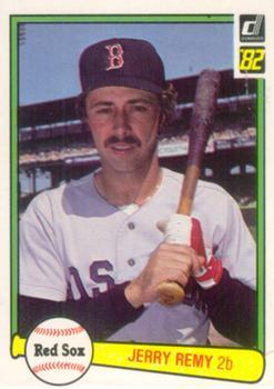 #156 Jerry Remy - Boston Red Sox - 1982 Donruss Baseball