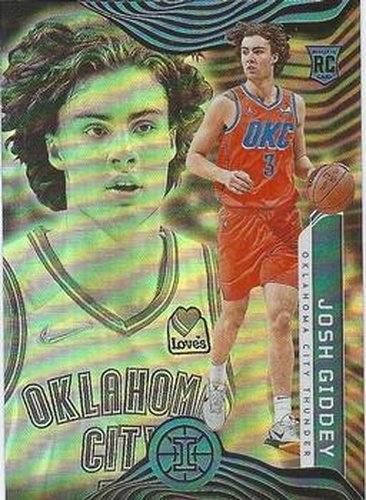 #156 Josh Giddey - Oklahoma City Thunder - 2021-22 Panini Illusions Basketball