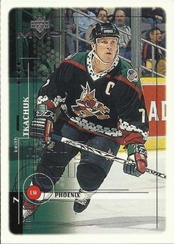 #156 Keith Tkachuk - Phoenix Coyotes - 1998-99 Upper Deck MVP Hockey