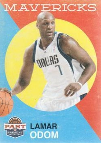 #156 Lamar Odom - Dallas Mavericks - 2011-12 Panini Past & Present Basketball