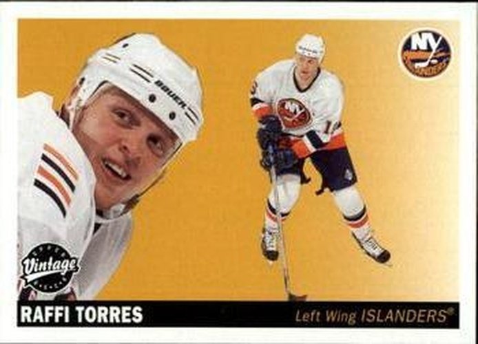 #156 Raffi Torres - New York Islanders - 2002-03 Upper Deck Vintage Hockey