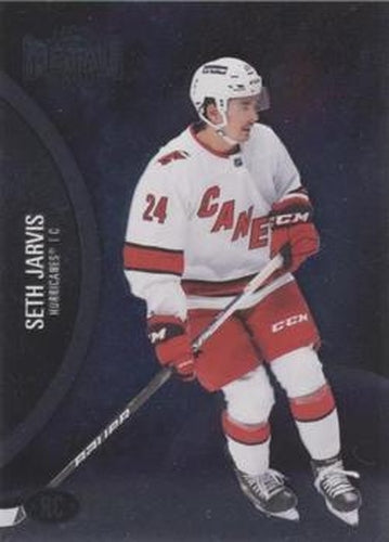 #156 Seth Jarvis - Carolina Hurricanes - 2021-22 Skybox Metal Universe Hockey