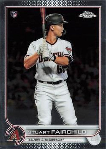 #156 Stuart Fairchild - Arizona Diamondbacks - 2022 Topps Chrome Baseball